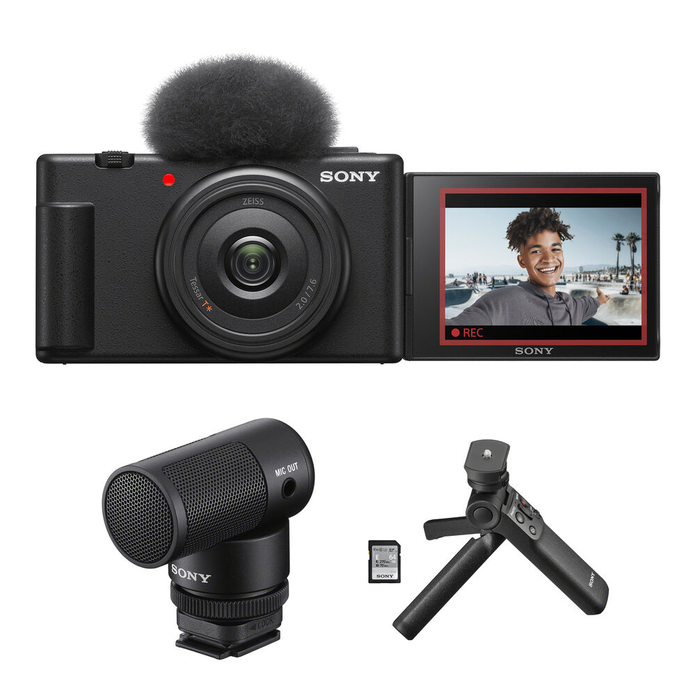 

Цифровая камера Sony ZV-1F Vlogging Camera with Content Creator Kit (Black)