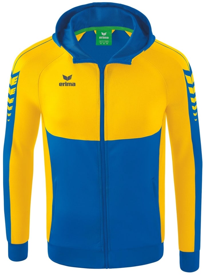 

Спортивная куртка Six Wings Trainingsjacke Mit Kapuze erima, синий