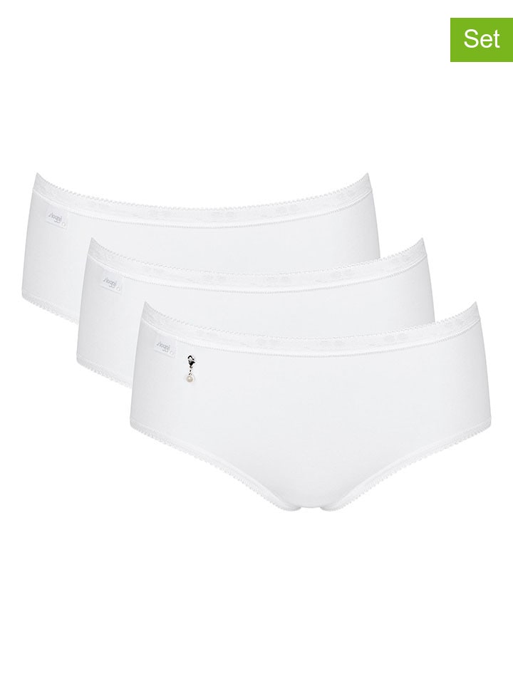 

Sloggi Комплект из 3 штук: белые трусики