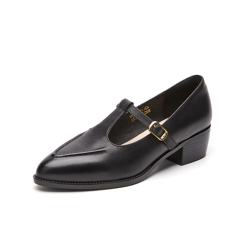 Туфли женские повседневные Women's Casual Shoes Women's St&Sat, черный — фото 2