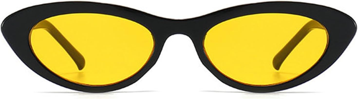 

Солнцезащитные очки «кошачий глаз» в маленькой оправе для женщин, роскошные ретро-очки в стиле 90-х, овальные солнцезащитные очки, модные маленькие черные очки helena, C6