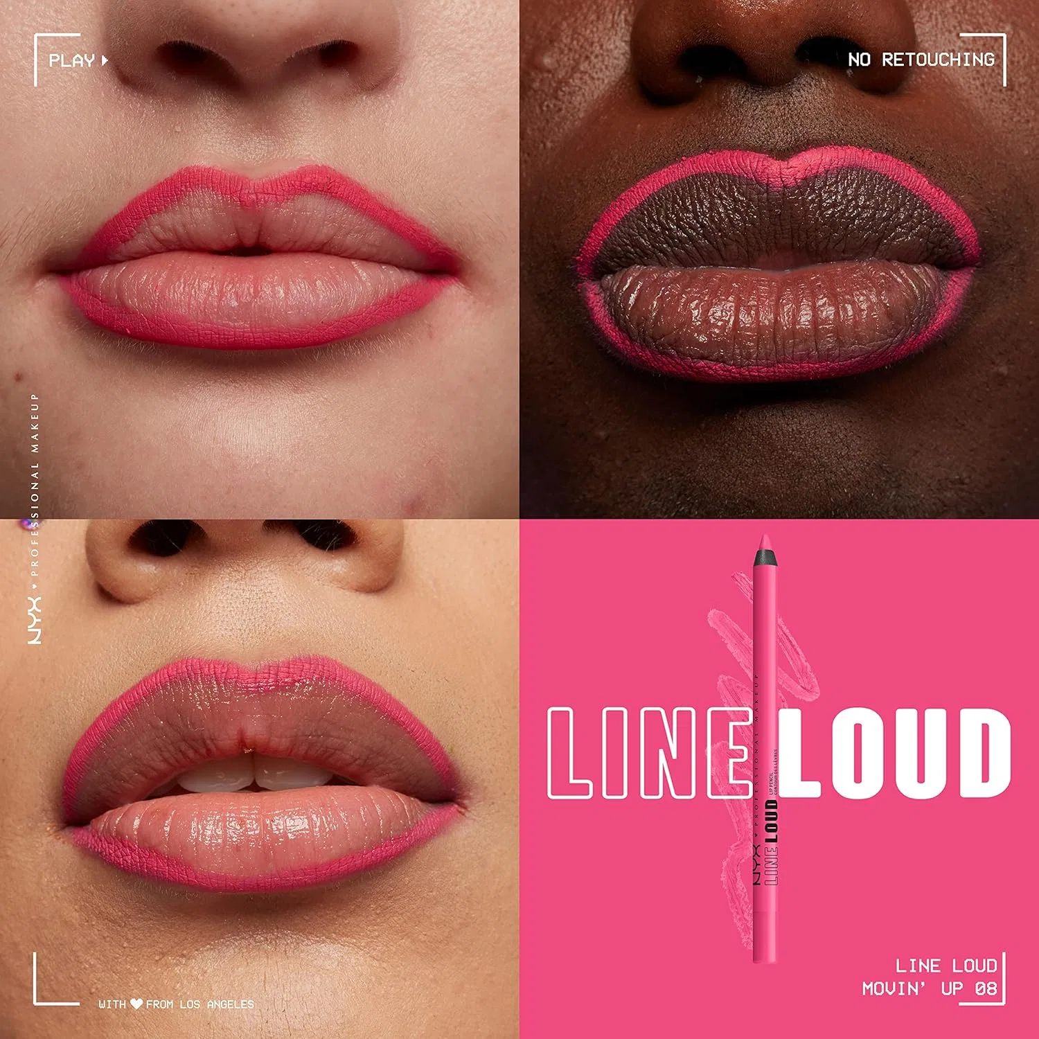 Карандаш для губ «LINE LOUD» от NYX Professional Makeup Nyx Professional Makeup — фото 3