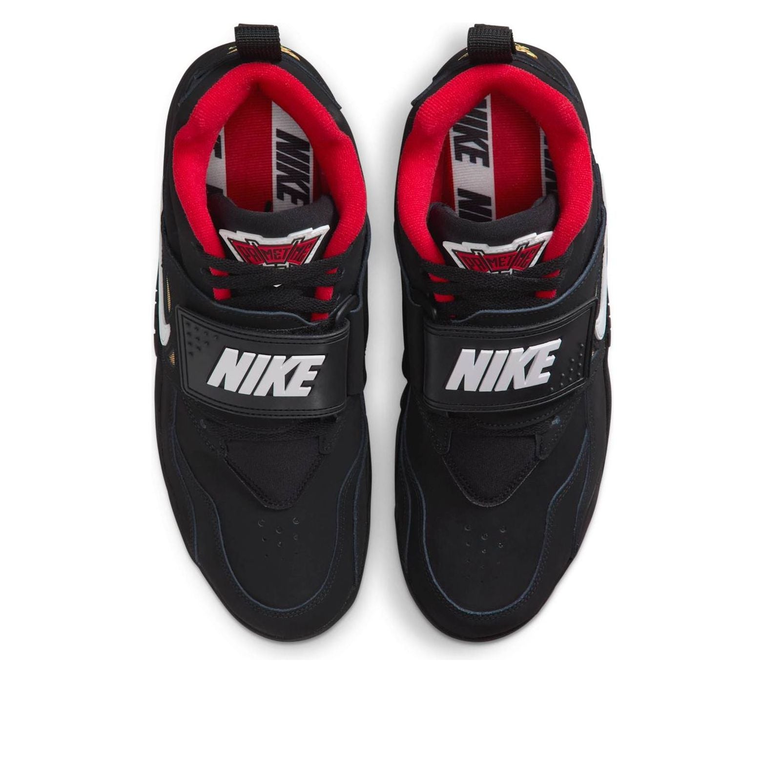 Кроссовки Nike Air Diamond Turf Proto '92 'Black Fire Red' — фото 2