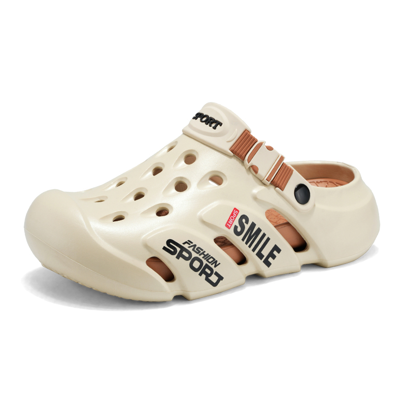 CariteSport Клоги мужские бежево-коричневые, цвет Beige Brown — фото 2