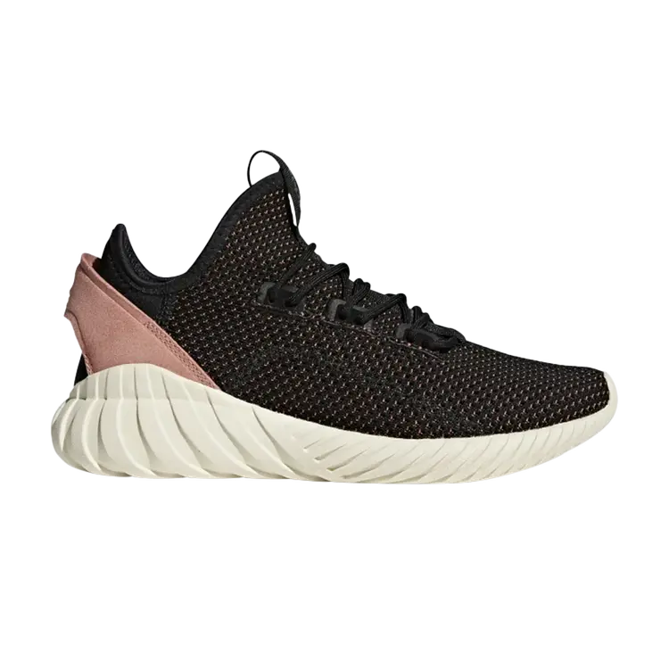 

Кроссовки Adidas Wmns Tubular Doom Sock Primeknit 'Black Raw Pink', черный