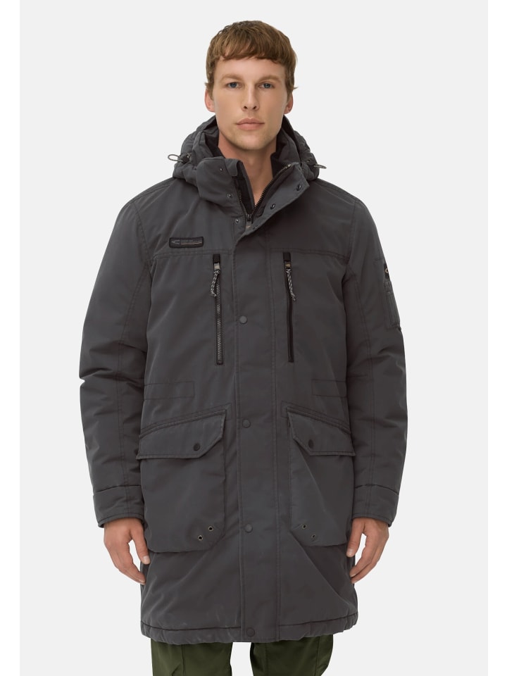 

Camel Active Парка со съемным капюшоном, черная