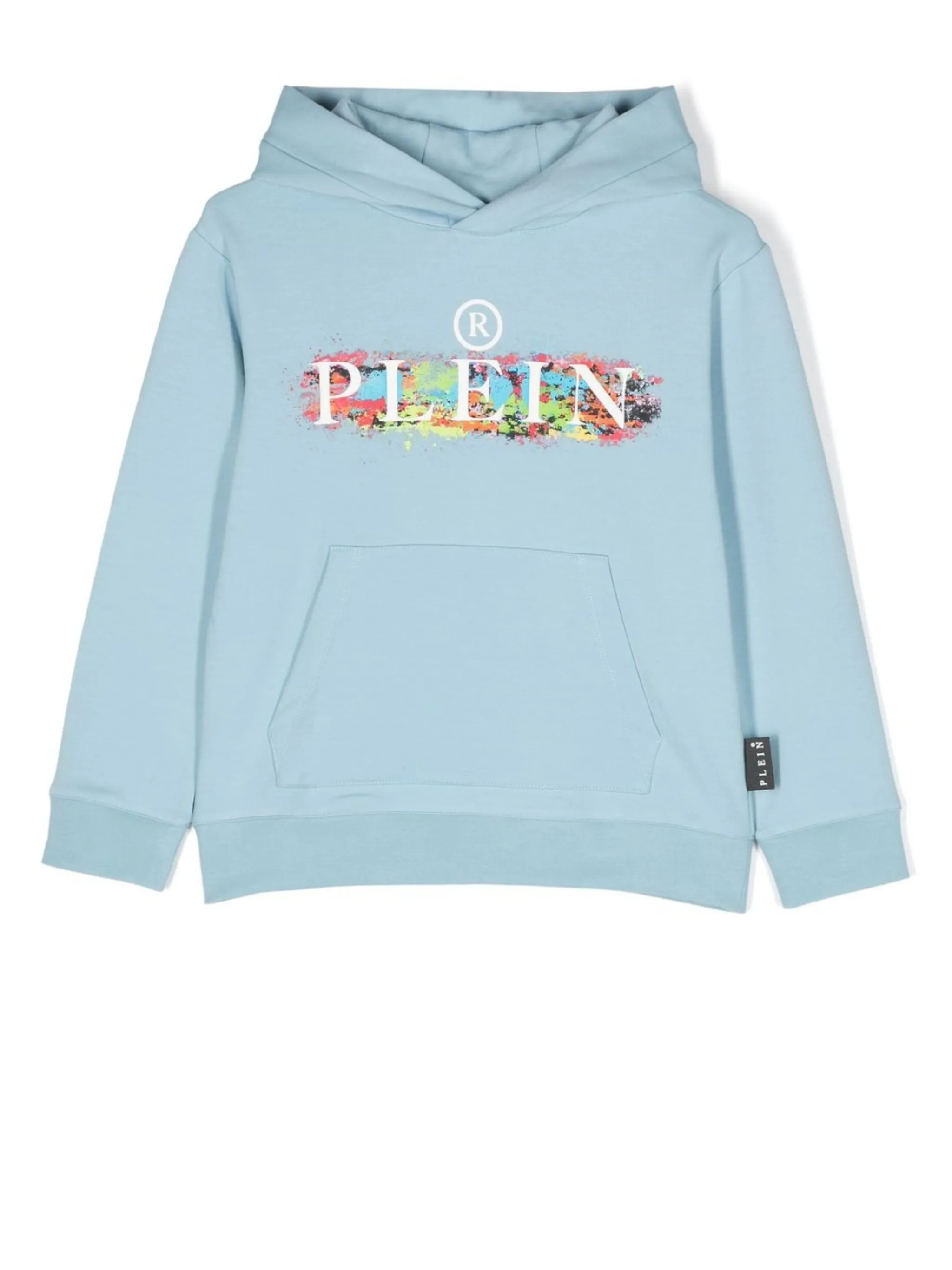 

Худи с логотипом Philipp Plein Junior, синий