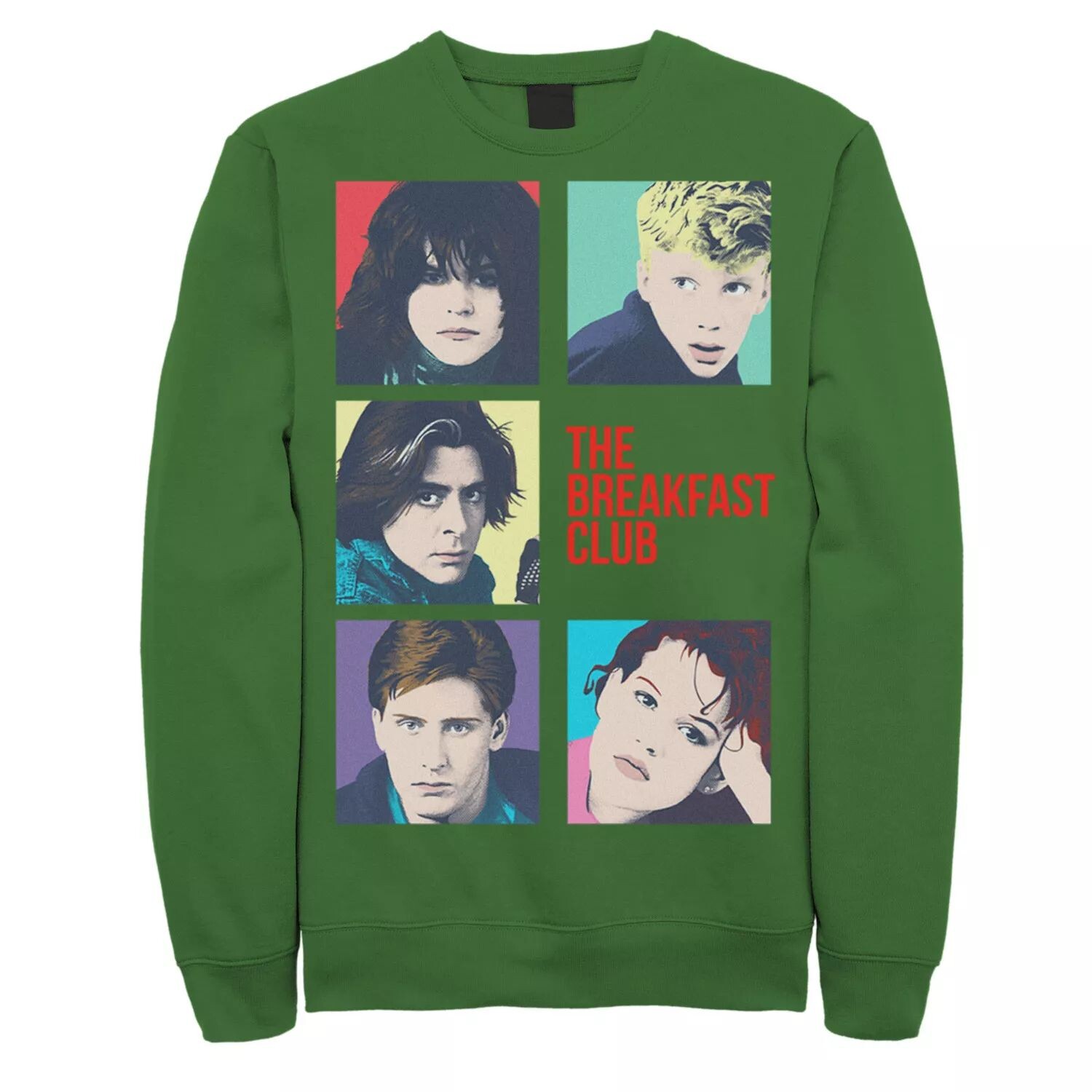 

Мужской свитшот с квадратами Breakfast Club Group Shot Licensed Character