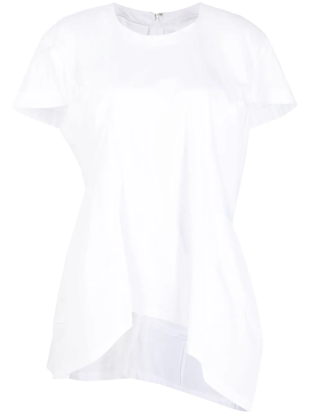 

Футболка асимметричного кроя COMME DES GARCONS, белый