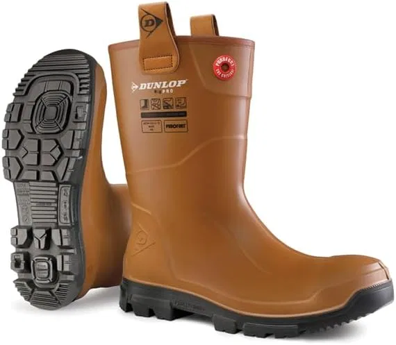 Защитная обувь Dunlop, LJ2HR42, Purofort RigPRO Полная безопасность, Brown — фото 2