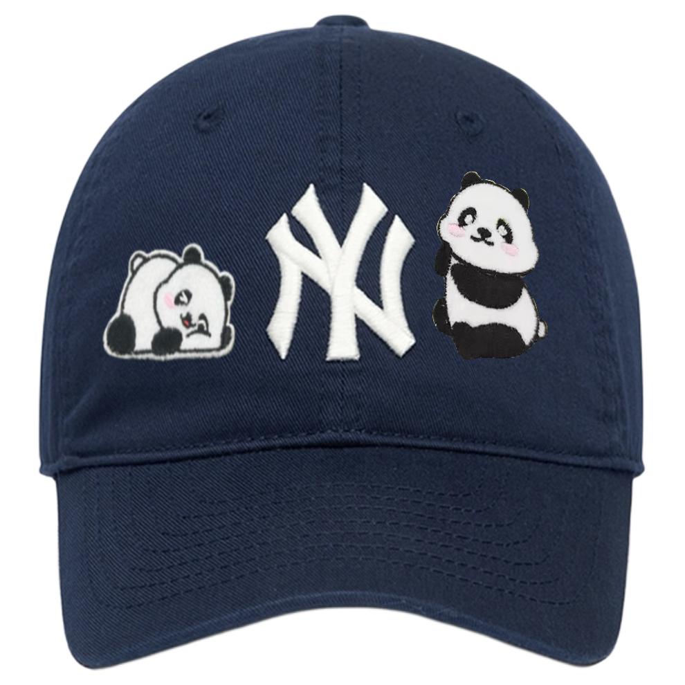 

MLB Хлопковая бейсболка унисекс темно-синяя, Navy Blue