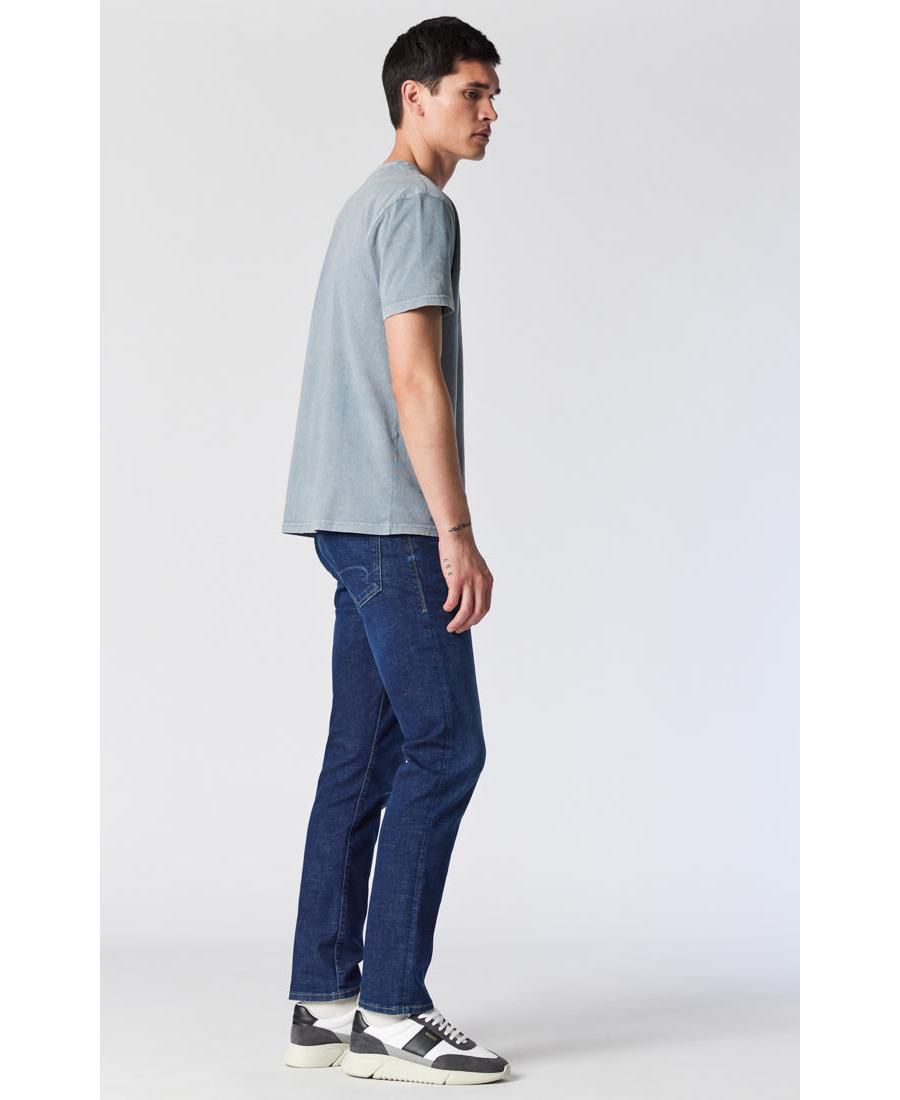 Мужские кроссовки Mavi Jake Slim Leg в сине-зеленом цвете Move Mavi Jeans, Dark blue — фото 4