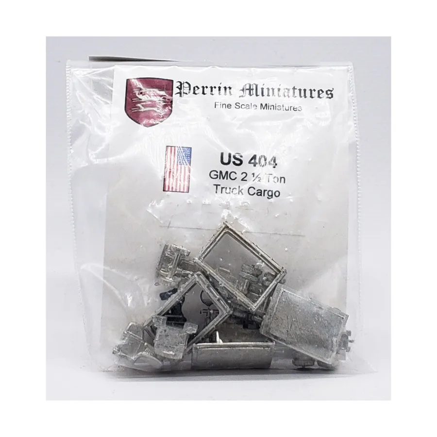 

GMC2 1/2 тонны грузовой автомобиль, WWII Miniatures - USA (10mm) (Perrin Miniatures)