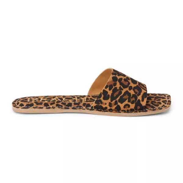 Босоножки Bali slide женские Beach By Matisse, цвет tan leopard — фото 2