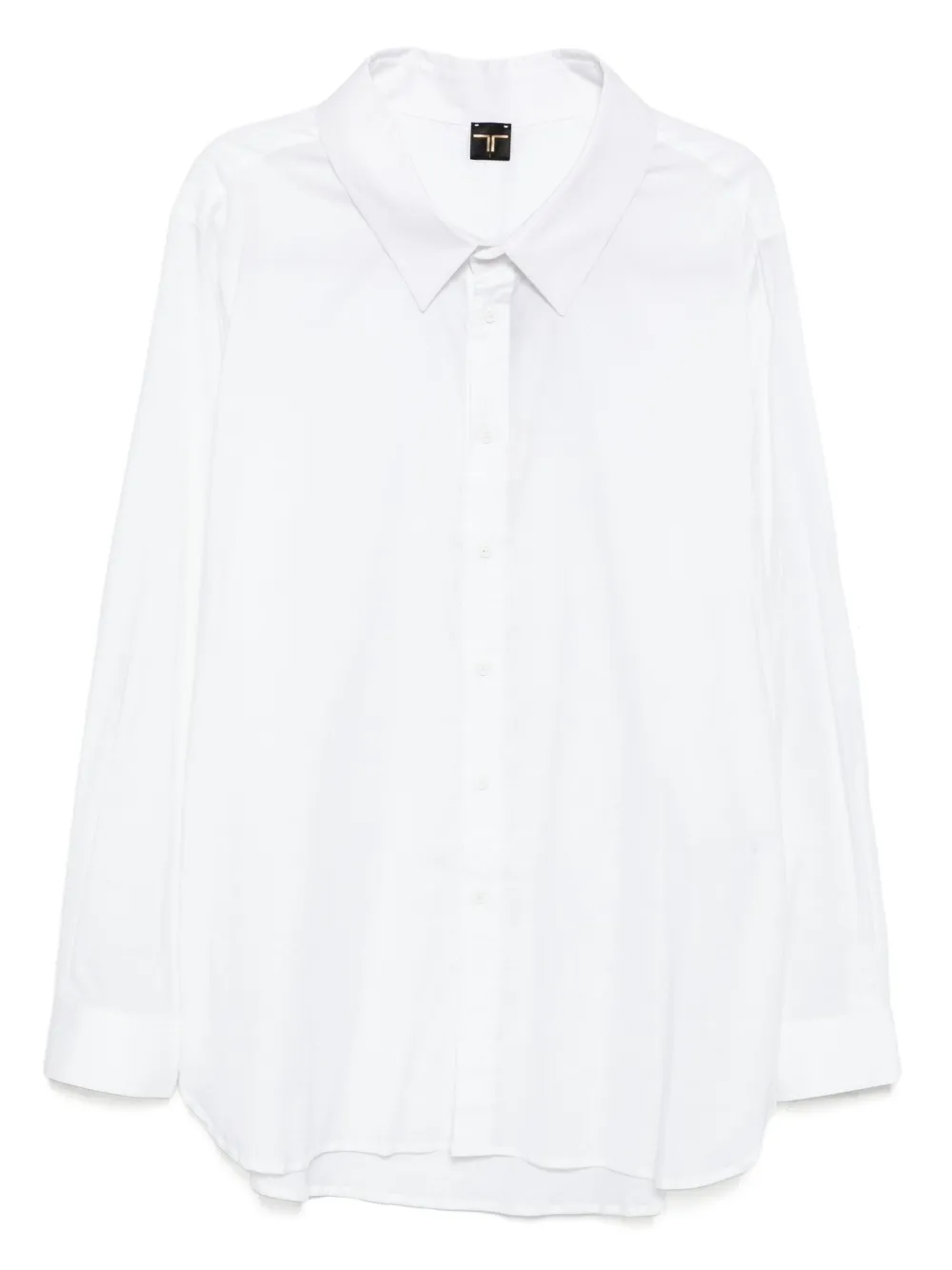 

Рубашка на пуговицах Tessitura Body Couture, белый