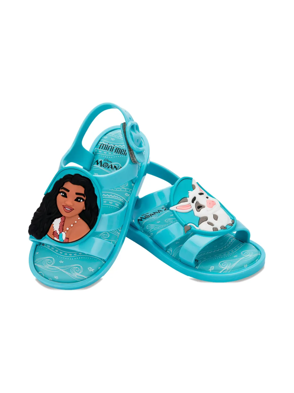 Сандалии Colorland Moana из коллаборации с Disney Mini Melissa, синий — фото 3