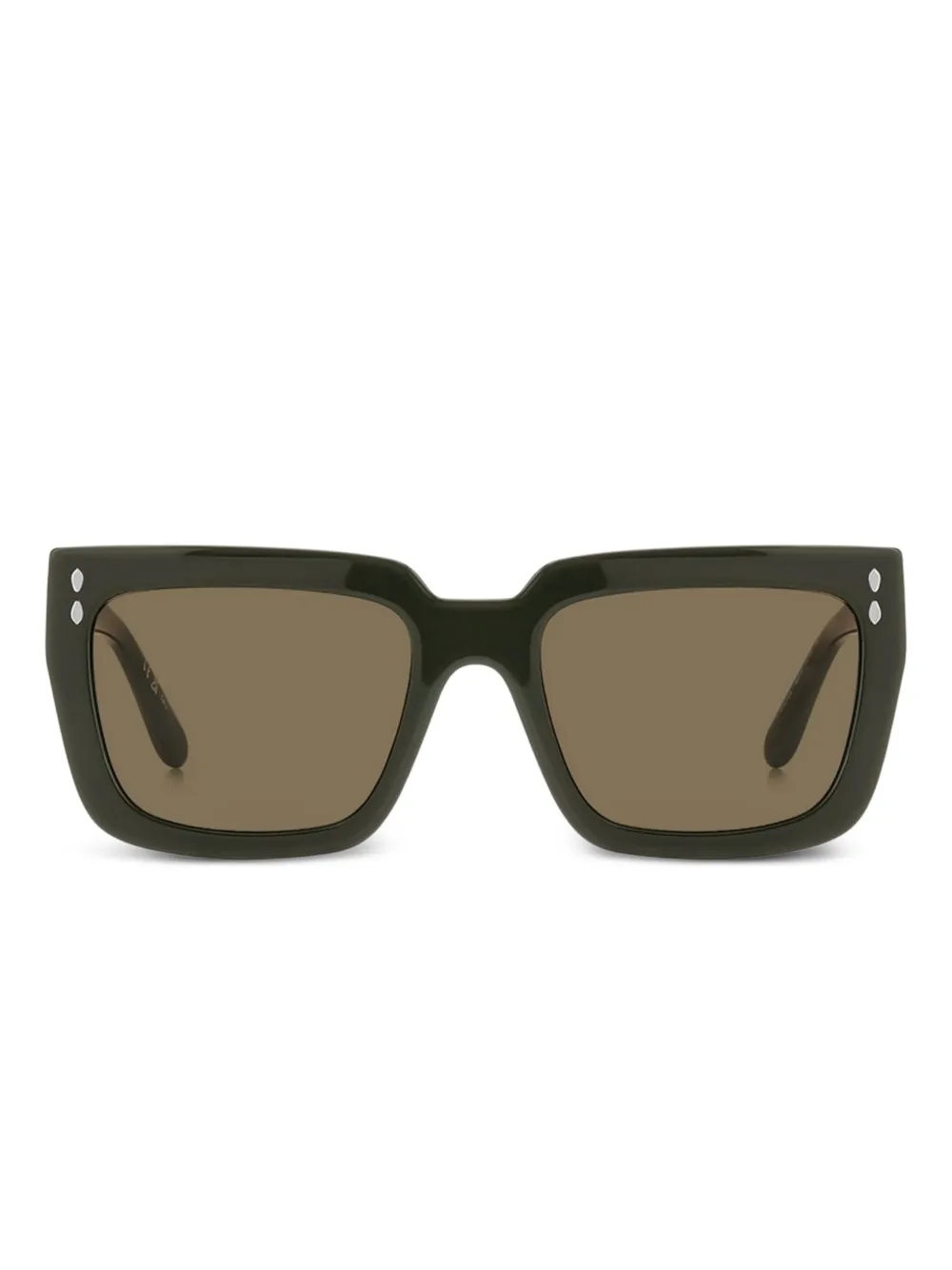 

Солнцезащитные очки в квадратной оправе Isabel Marant Eyewear, зеленый