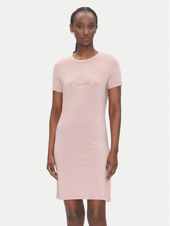 

Платье на каждый день стандартный крой 7W000478 AF12500 U4079 Ea7 Emporio Armani, розовый
