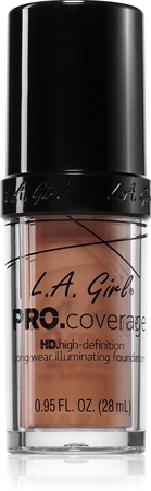 

Осветляющая жидкая основа L.A. Girl Cosmetics PRO. Coverage, Beige 28 ml
