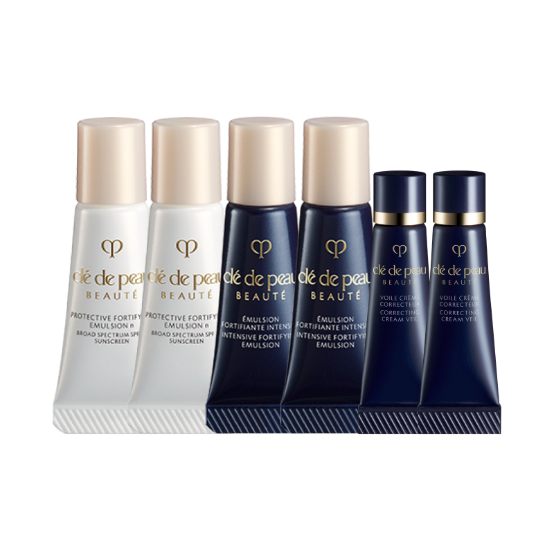 

Radiant Vitality Protective Emulsion Brightening Hydrating And Repairing Clé De Peau Beauté, [best-seller] day cream x2+синий cream x2+primer x2