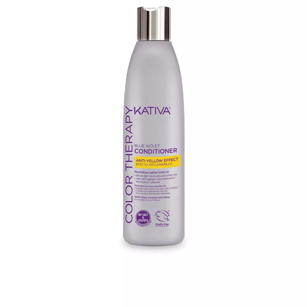 

Кондиционер для волос Blue violet anti-yellow effect conditioner Kativa, 250 мл.