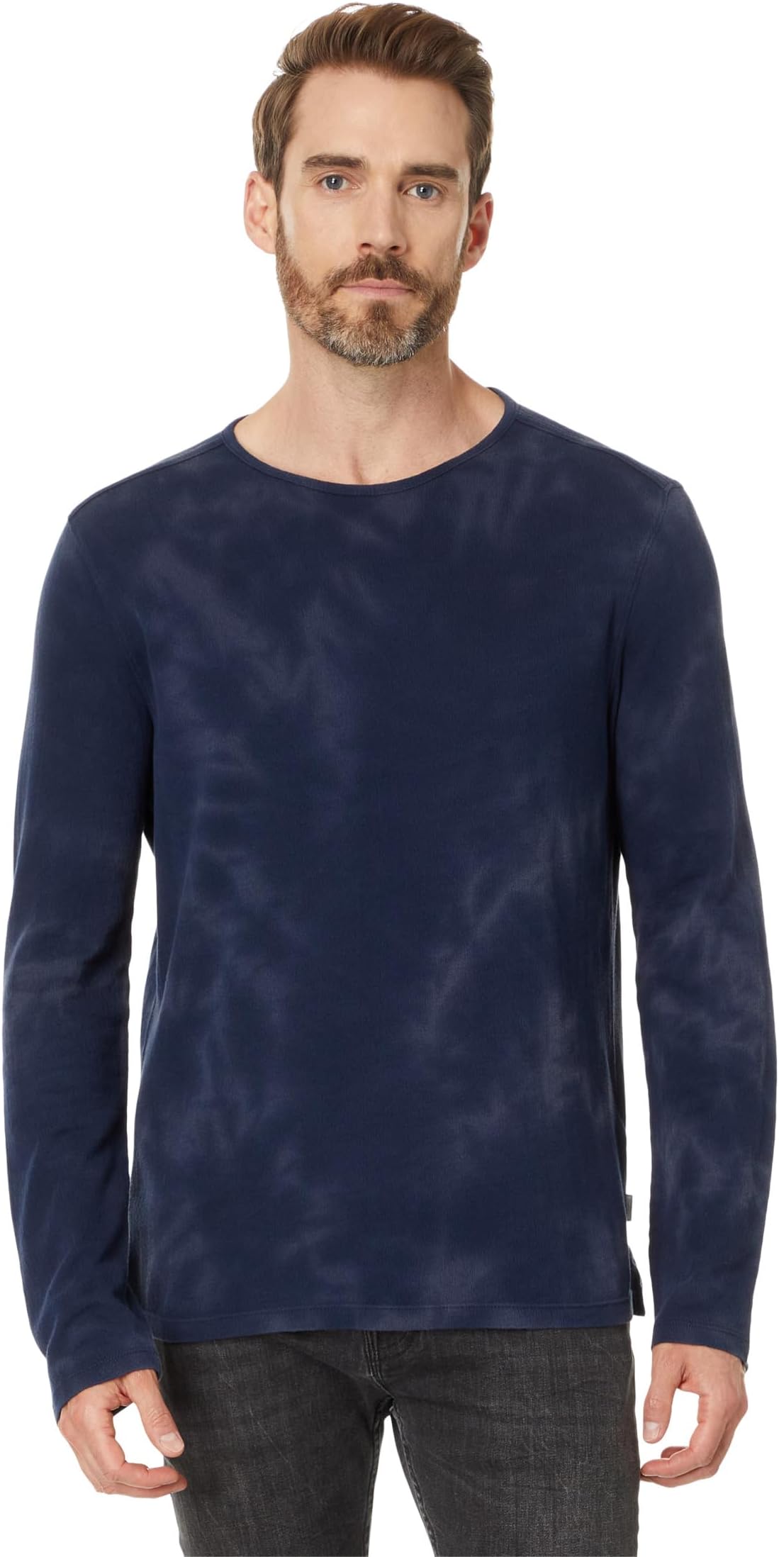 

Футболка John Varvatos Bristol Long Sleeve Crew K6579W24, цвет Ink Blue