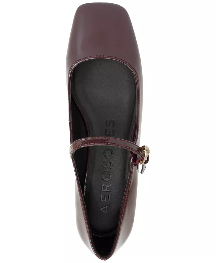 Женские туфли Isannah Maryjane на каблуке Aerosoles, красный — фото 4
