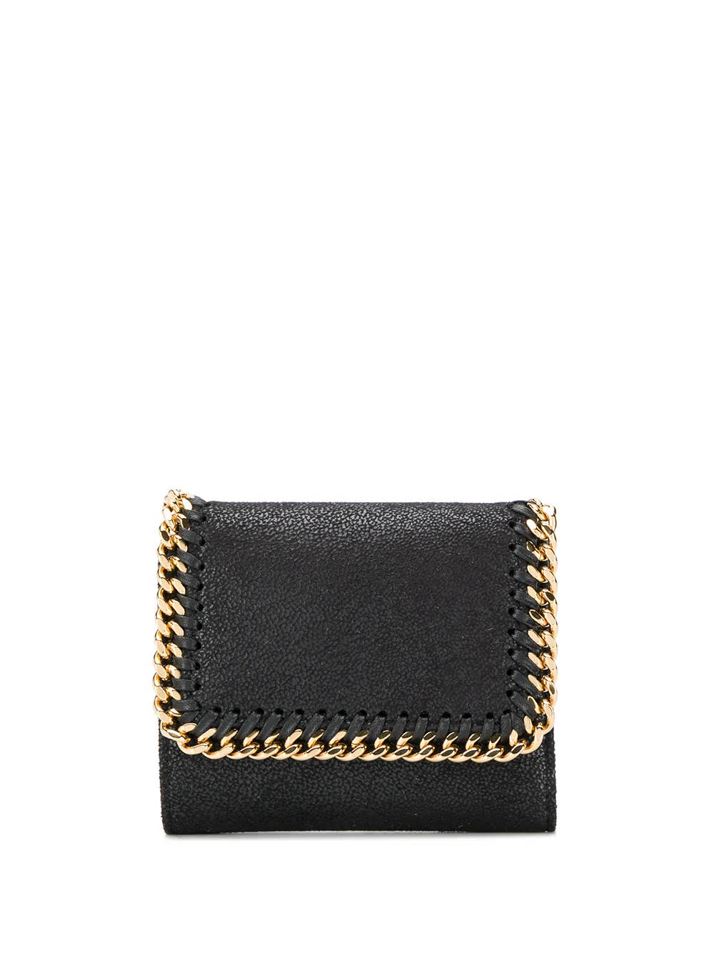 

Маленький кошелек Falabella с откидным клапаном STELLA MCCARTNEY, черный