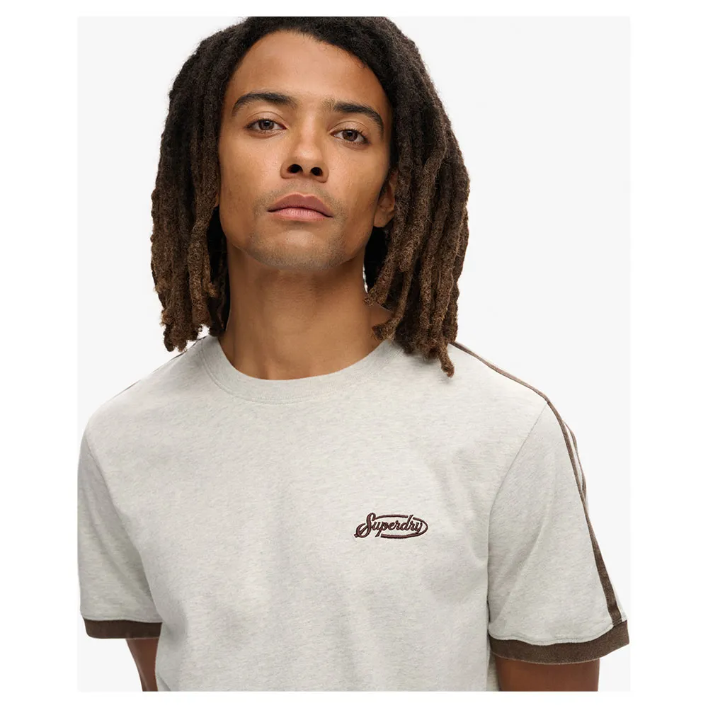 Футболка с коротким рукавом Superdry Essential Logo Retro St, серый — фото 2