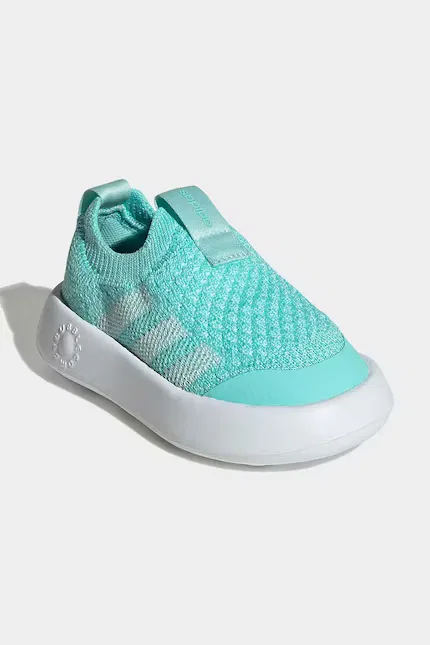 Кроссовки детские Bubblecomfy Adidas, бирюзовый — фото 2