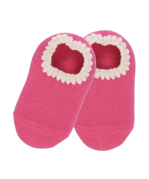 Детские носки NAIGAI COMFORT с рисунком в виде ракушек и нескользящей подошвой 04558001