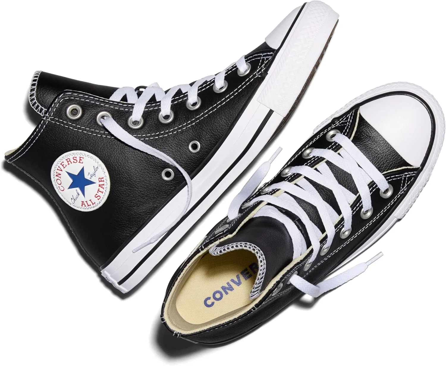 Кроссовки Converse All Star, унисекс, высокие, черные, размер 41.5 EU — фото 4