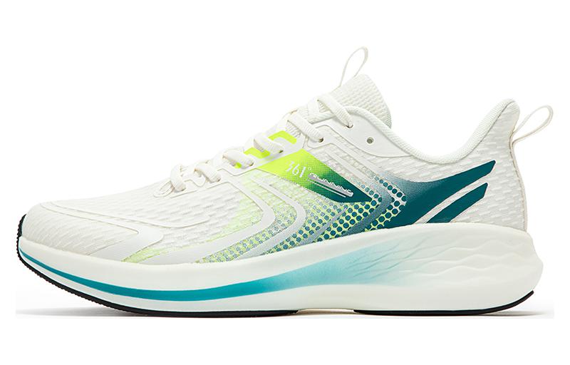 

Кроссовки мужские низкие белые зеленые QU!KFOAM Cushioning Anti-Slip And Wear-Resistant 361°