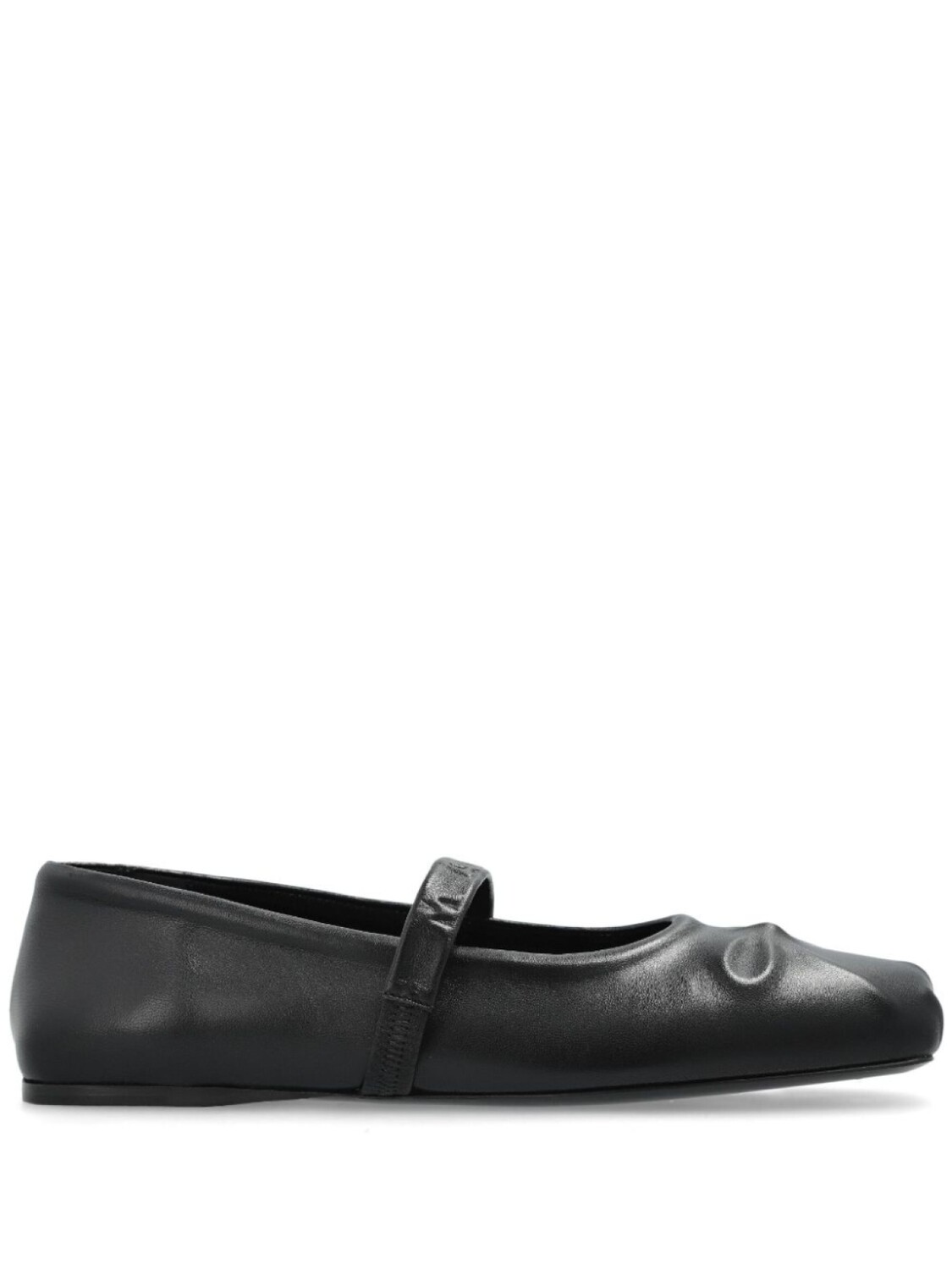Балетки с бантом Marni, черный