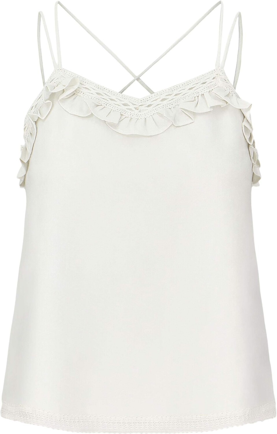 

Майка Bishop + Young Celestial Ruffle Cami, цвет Stripe