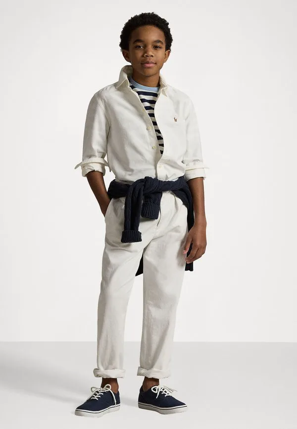 Знаменитая оксфордская рубашка Polo Ralph Lauren, White — фото 2