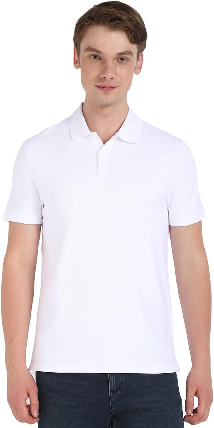 

Мужские поло вафельного цвета Calvin Klein, Brilliant White, Белый, Мужские поло вафельного цвета Calvin Klein, Brilliant White