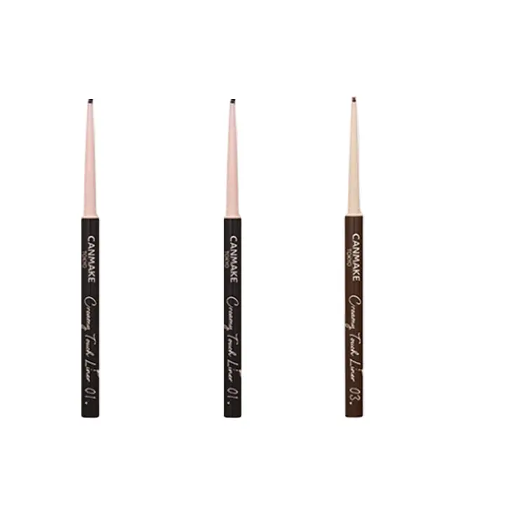 

Набор подводок для глаз Smoothing Clothing Sets 0,09г+0,09г CANMAKE, Three-Piece Set: 01 черный+01 черный+03 темно-коричневый