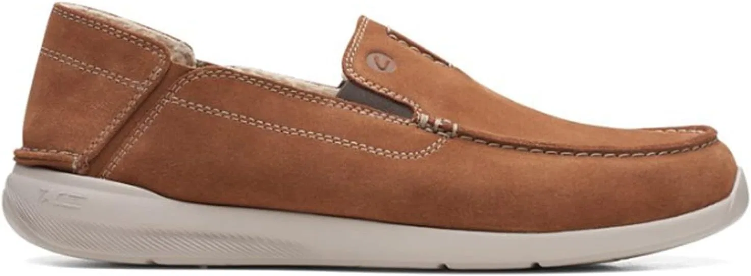 Мокасины Clarks, замша кола — фото 3
