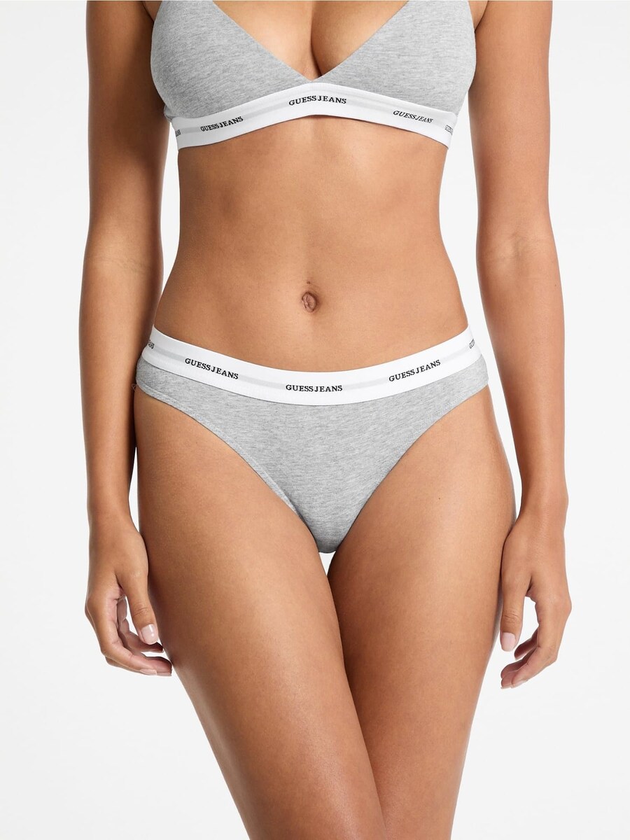 

Стринги GUESS, пятнистый серый