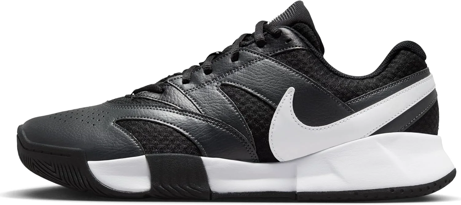 Мужские теннисные кроссовки Nike Court Lite 4, черно-белый — фото 3