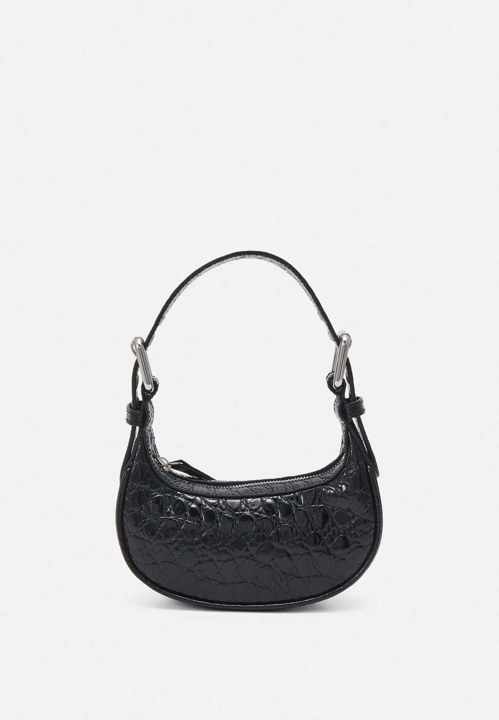 

Сумочка Mini Soho Croco Embossed BY FAR, черный