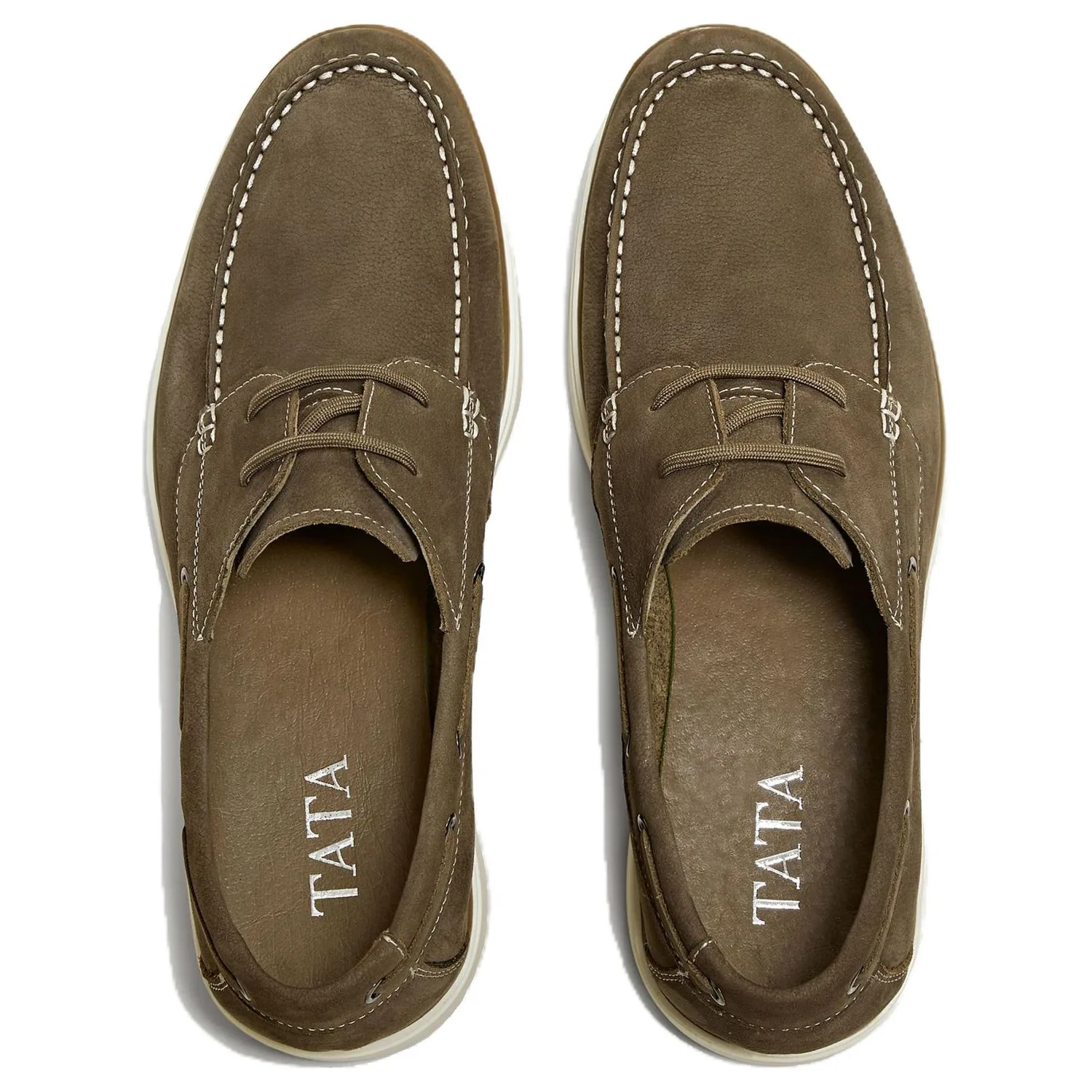 Мужские повседневные туфли low top Tata, хаки — фото 4