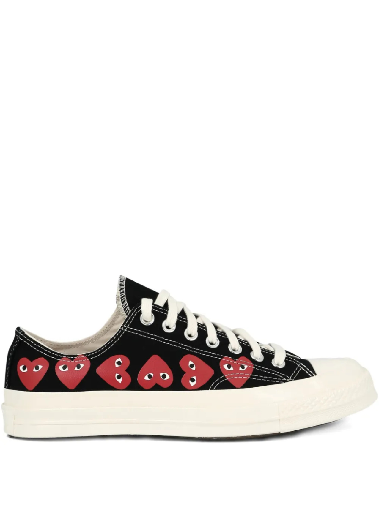 

Comme Des Garçons Play кроссовки Multi Heart из коллаборации с Converse, черный