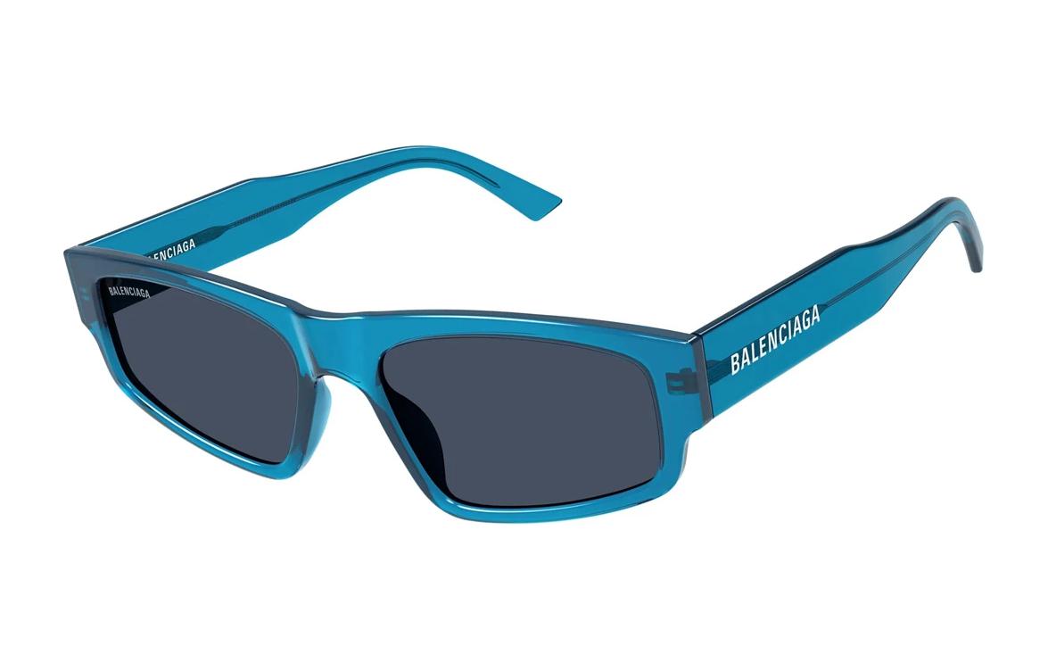 

Balenciaga Квадратные солнцезащитные очки, Blue