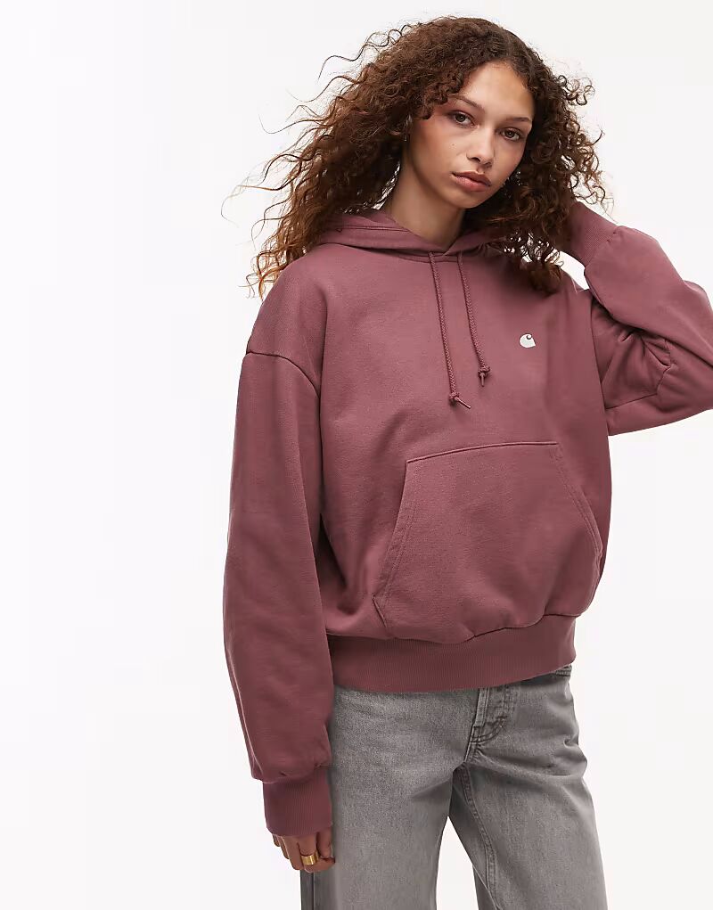 

Толстовка Carhartt WIP Casey розового цвета