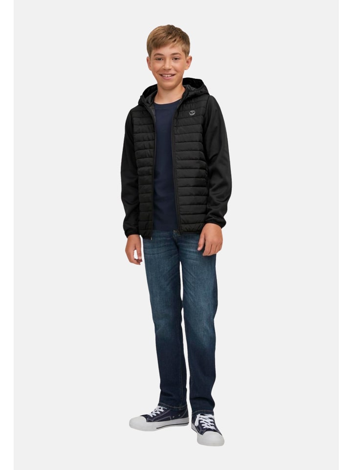

Стеганая куртка JACK & JONES Junior, черный