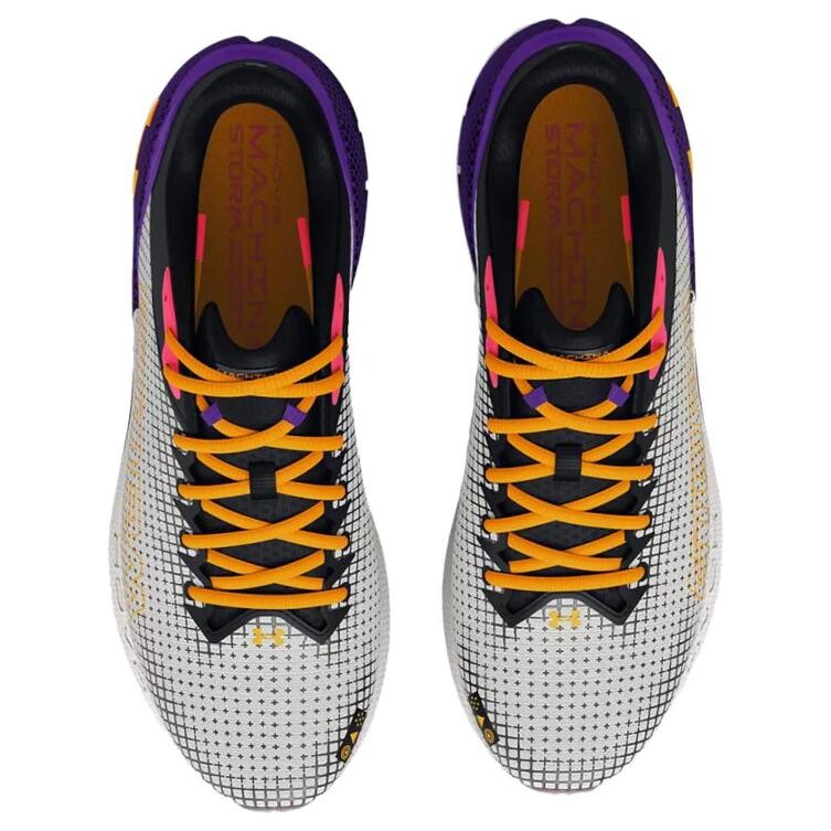 Кроссовки мужские Machina Storm с низким верхом, цвет черный/фиолетовый Under Armour — фото 4