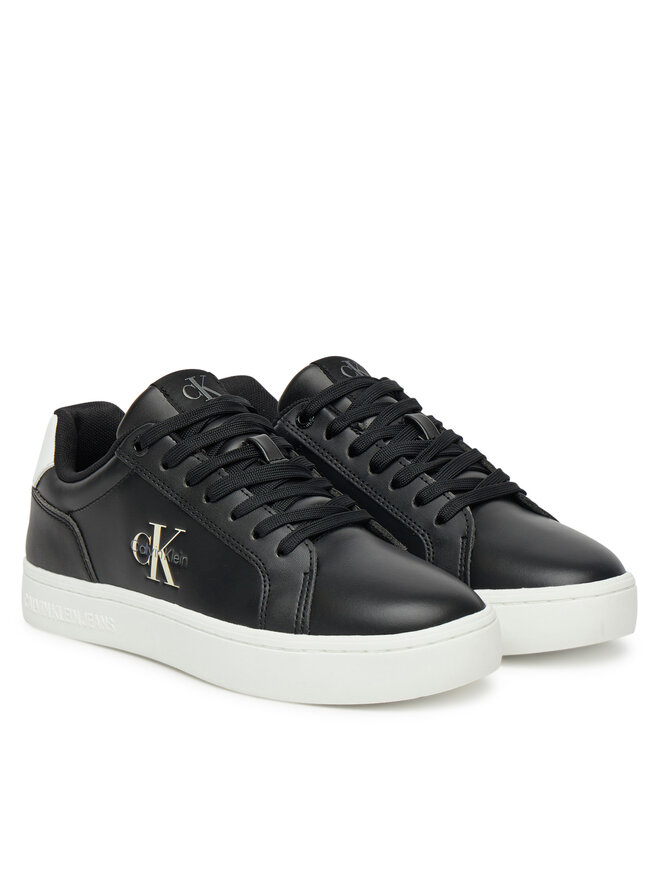 Кроссовки Classic Cupsole Mono Lth Wn YW0YW01902 Calvin Klein Jeans, черный — фото 2