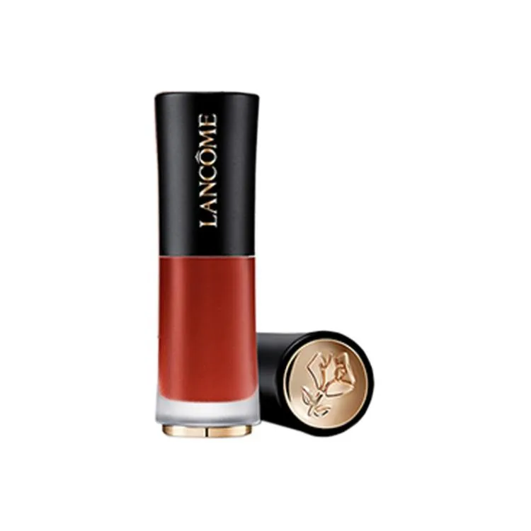 LANCOME Жидкая помада-подвеска Jingchun Small Round Pendant, матовая, стойкая, легко растушевывается, 274 Fog tea oolong — фото 4